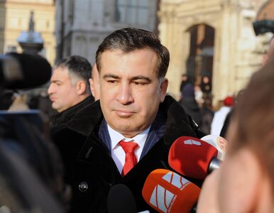 Miniatura: Saakaszwili demonstrował na ulicach...
