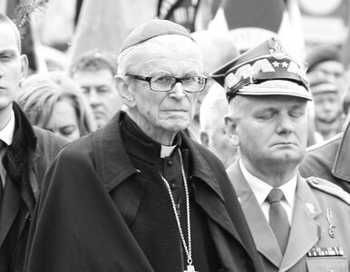 Miniatura: Nie żyje kardynał Franciszek Macharski....