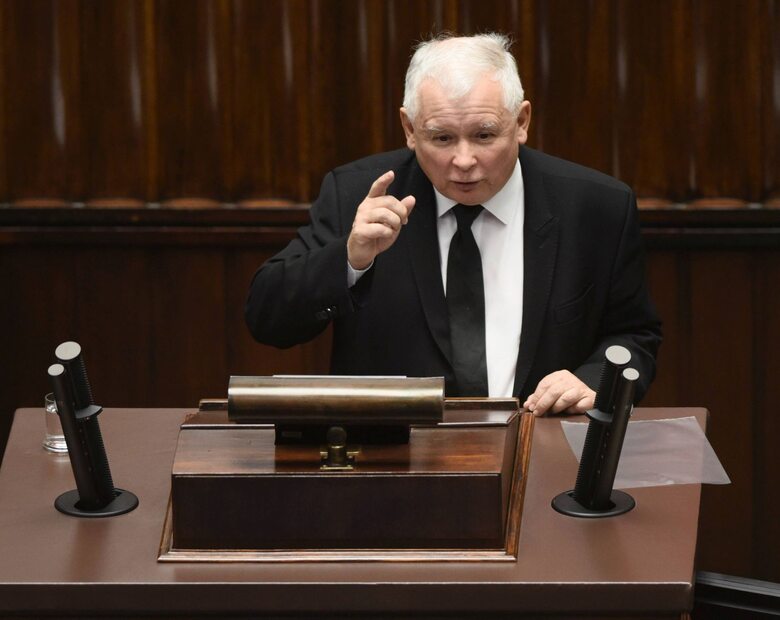 Miniatura: Kaczyński pozytywnie o Schetynie....