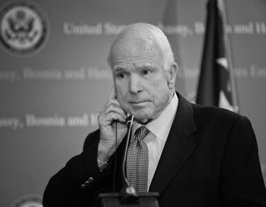 Miniatura: Nie żyje John McCain. Amerykański senator...