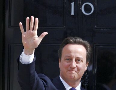 Miniatura: David Cameron ogłosił skład koalicyjnego...