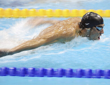 Miniatura: Korzeniowski bez medalu. Phelps przeszedł...