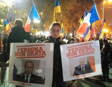 Miniatura: Nie chcą Putina i Łukaszenki. Protesty w...