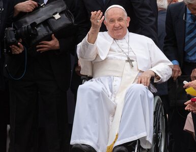 Miniatura: Papież broni błogosławienia...