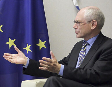 Miniatura: Van Rompuy chce mniej suwerenności państw....