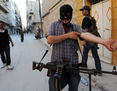 Miniatura: Syryjscy rebelianci oczekują wsparcia z...