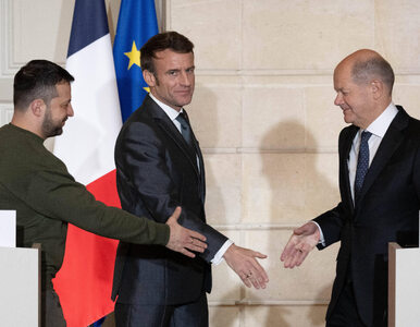 Miniatura: Macron i Scholz zachęcają Zełenskiego do...