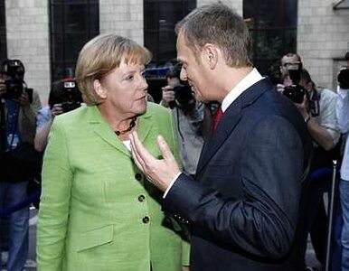 Miniatura: Merkel pogratulowała Tuskowi zwycięstwa