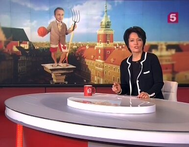 Rosyjska telewizja ośmiesza Schetynę. Zamiast zdjęcia - karykatura