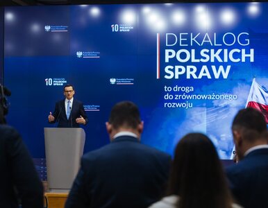 Miniatura: Dekalog Polskich Spraw. Premier o...