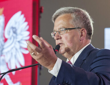 Bronisław Komorowski włącza się w kampanię wyborczą. „Kryzys...