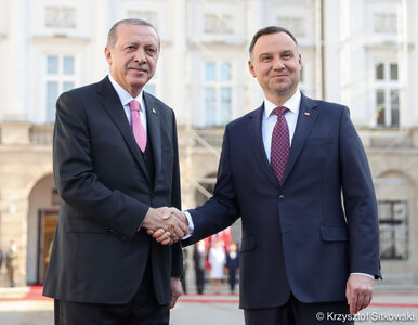 Miniatura: Prezydent Turcji z wizytą w Polsce....