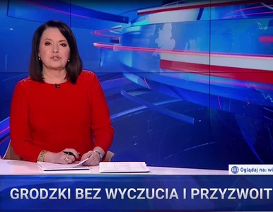 Miniatura: „Wiadomości” krytycznie o marszałku...