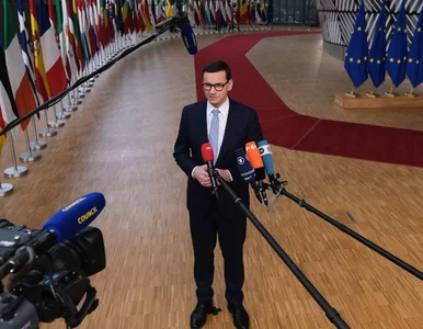 Miniatura: Karykatura Mateusza Morawieckiego w...