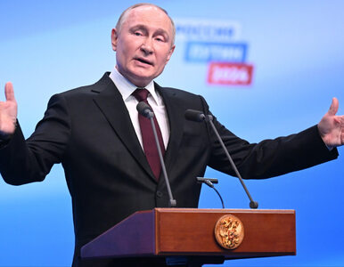 Miniatura: Pierwsza podróż Putina po wyborach....