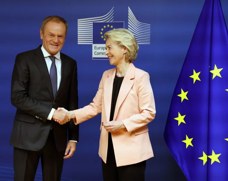 Miniatura: Donald Tusk rozmawiał z szefową KE. Stawką...