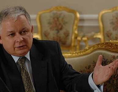 Miniatura: L. Kaczyński: nie jest dobrze, gdy...