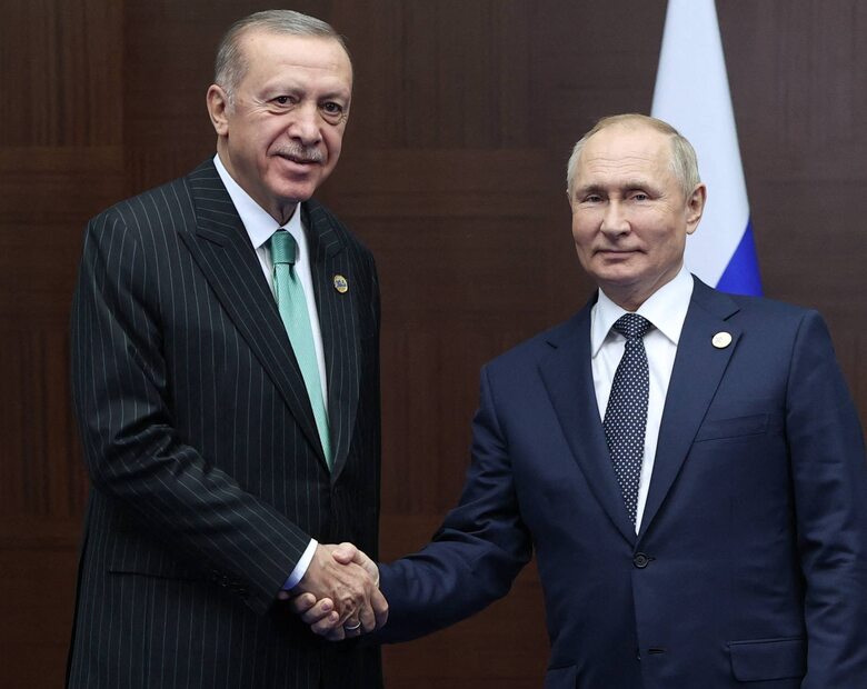 Miniatura: Putin ma spotkać się z Erdoganem w Turcji....