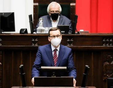 Miniatura: Morawiecki w Sejmie o luce VAT. Posłużył...