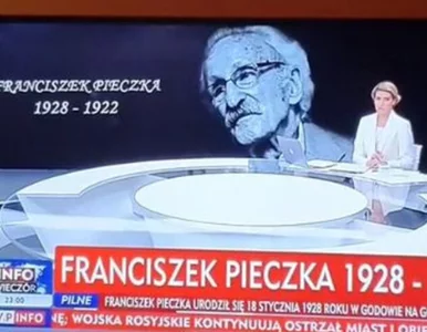 Miniatura: TVP Info zaliczyło wpadkę na wizji....