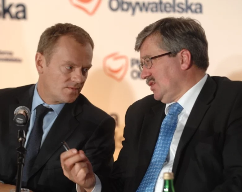 Miniatura: Politycy roku? Tusk i Komorowski