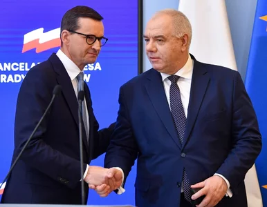 Miniatura: Morawiecki i Sasin nie szczędzili sobie...