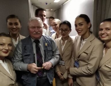 Miniatura: Lech Wałęsa poleciał do Dubaju. Jest...