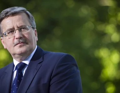 Miniatura: Komorowski jedzie do Chin. Po pieniądze