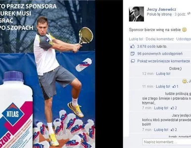 Miniatura: Janowicz przerwał milczenie. Awanturze...