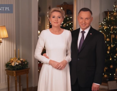Miniatura: Prezydent i Pierwsza Dama złożyli Polakom...
