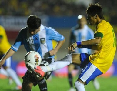 Miniatura: Brazylia pokonała Argentynę, bramka byłego...