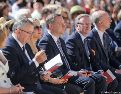 Abp. Gądecki potępił działania polityków. Na mszy obecny był prezydent Duda
