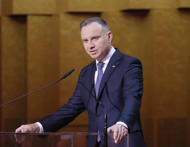 Miniatura: Andrzej Duda podczas otwarcia Muzeum...