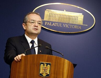 Rumuni protestowali, premier nie wytrzymał. Emil Boc podał się do dymisji