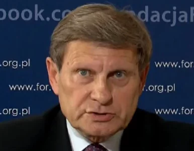 Miniatura: Balcerowicz: raport o OFE fałszywy. Fałsz...