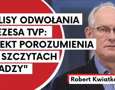 Miniatura: Były prezes TVP o odwołaniu Jacka...