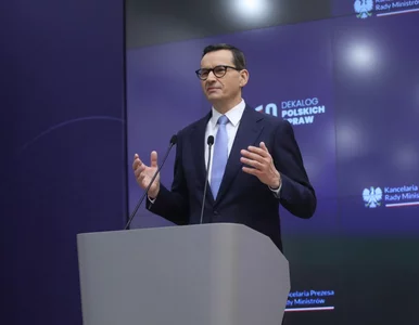 Miniatura: Premier Morawiecki zapowiada realizację...