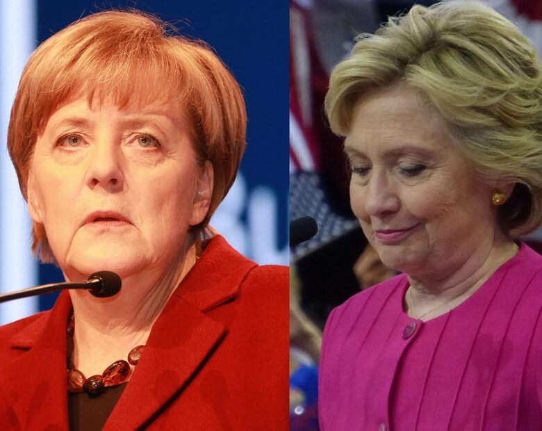 Miniatura: "Clinton chce być Angelą Merkel Ameryki"