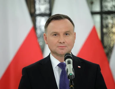 Miniatura: Oświadczenie prezydenta Andrzeja Dudy