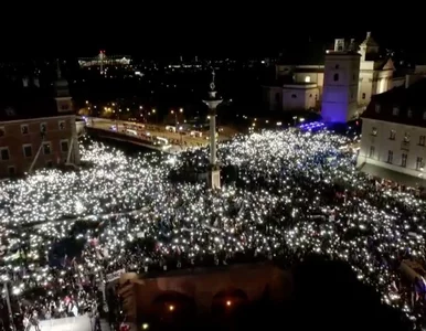 Miniatura: Nawet 100 tys. osób na proteście w...