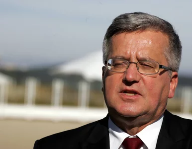 Miniatura: Komorowski o Wałęsie: To wielka i dobra...