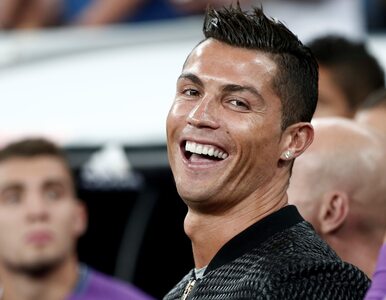 Miniatura: Ronaldo po zdobyciu indywidualnej nagrody:...