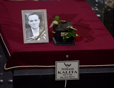 Miniatura: Pogrzeb Tomasza Kality. „Jego testament to...