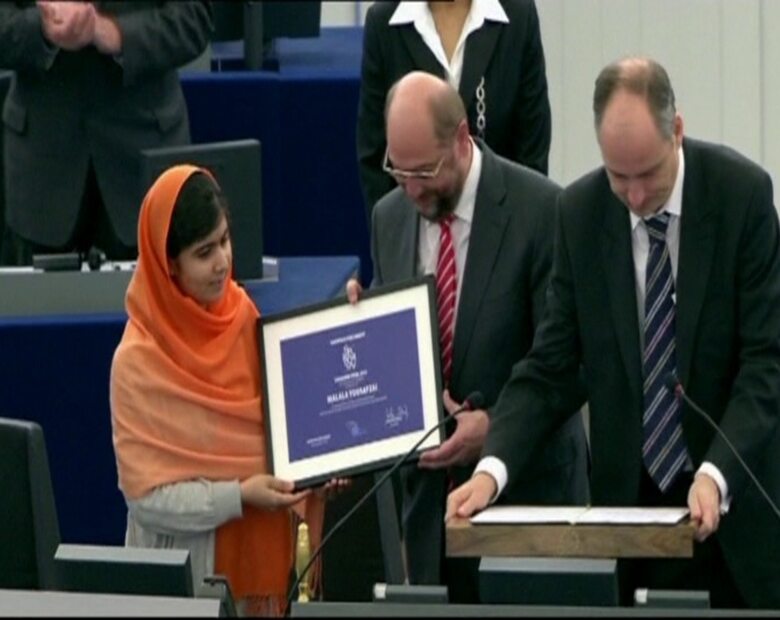 Miniatura: Malala Yousafzai odebrała nagrodę Sacharowa