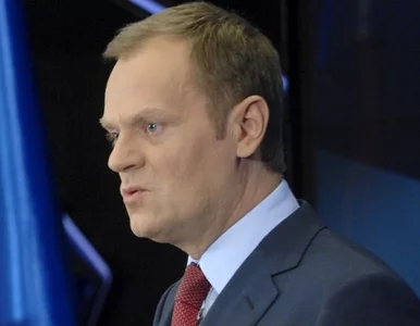 Miniatura: Tusk: tablica to gest dobrej woli. Jeśli...