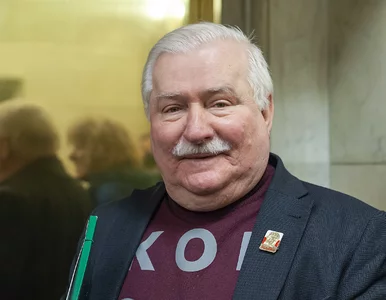 Miniatura: Wałęsa żartobliwie o żonie: Ona się do...