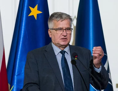 Miniatura: Komorowski wstawia się za Gowinem: Cenię...