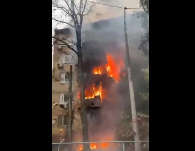 Miniatura: Kolejna eksplozja w Kijowie. Ratownicy...