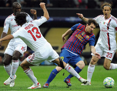 Miniatura: Milan - Barcelona: dużo walki, mało bramek