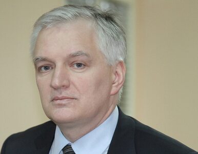 Miniatura: Jarosław Gowin usunięty ze stanowiska